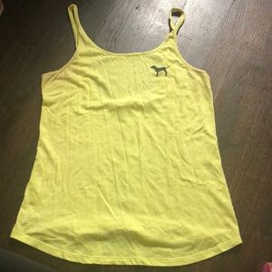 Pink neon yellow tank